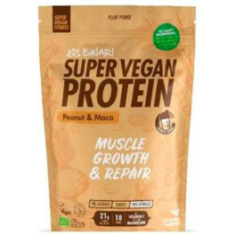 Iswari Super Vegan Protein Fitness Cacahuète-Maca 350 Gr