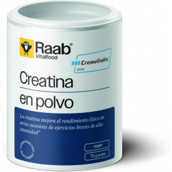 Raab Vitalfood Creatina em Pó 75 Gr Vegan Sg