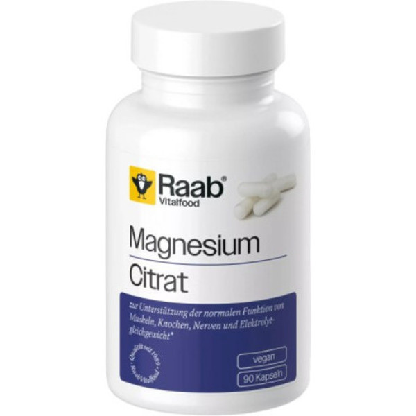 Raab Vitalfood Magnesiumglycinat 600 mg 100 Kapseln Vegan