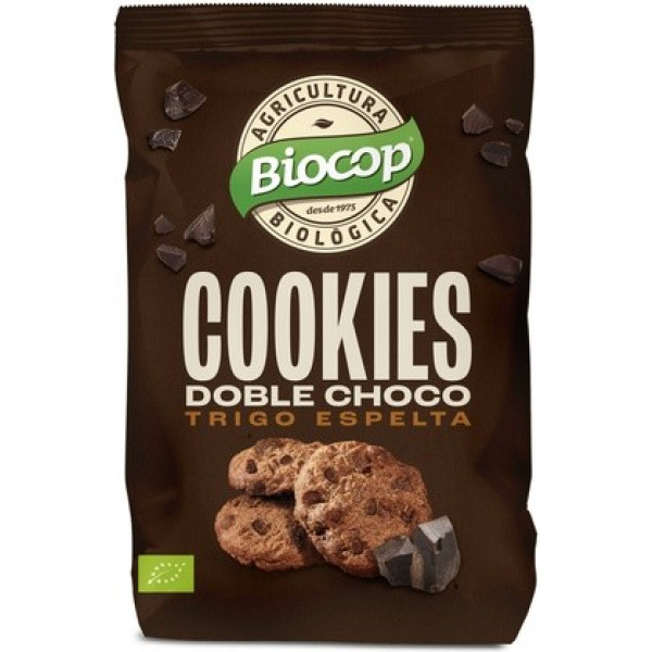 Biocop Kekse Weizen Dinkel Doppelschokolade 200 Gr