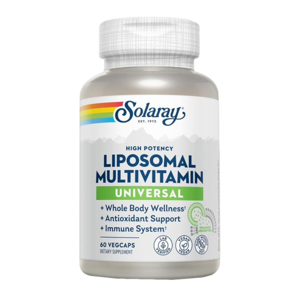 Solaray Liposomal Multivitamínico Mujer +50 60 Cápsulas Vegetales