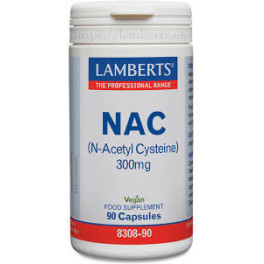 Lamberts Nac (n-acetylcysteïne) 300 mg 90 capsules