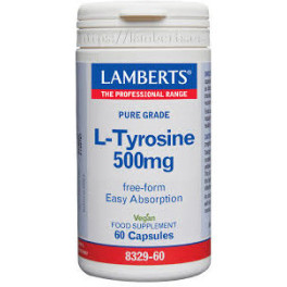 Lamberts L-tirosina 500 Mg 60 Caps