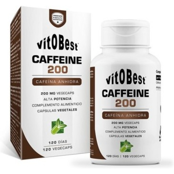 Vitobest Caféine 120 gélules végétales