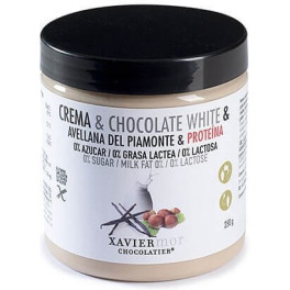 Xavier Mor Xaviermor Chocolate Branco e Creme de Avelã 250 Gr Sem Açúcar