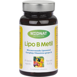 Mednat Lipo B Metil (bcomplex) 60 Caps