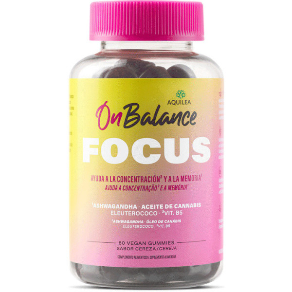Aquilea Onbalance Focus 60 Bonbons Gélifiés
