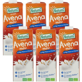 Natumi Bebida Vegetal De Avena 6 Uds X 1 L Bio Vegan