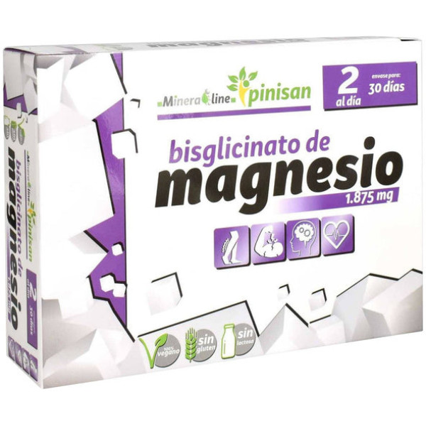 Pinisan Bisglicinato De Magnesio 60 Comp