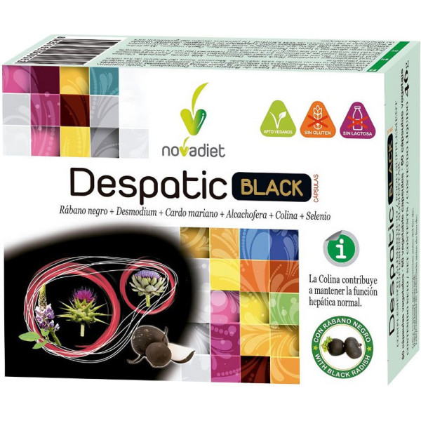 Novadiet Despatick Black 60 Caps