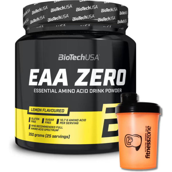 Biotech Usa Eaa Zero 350 Gr + ¡mezclador Fitnesszone! 