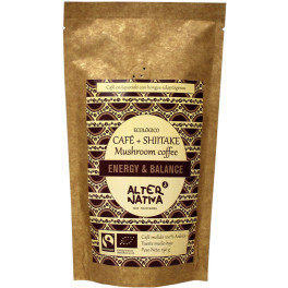 Alternatief 3 Koffie met gemalen shiitake 150 gr Bio