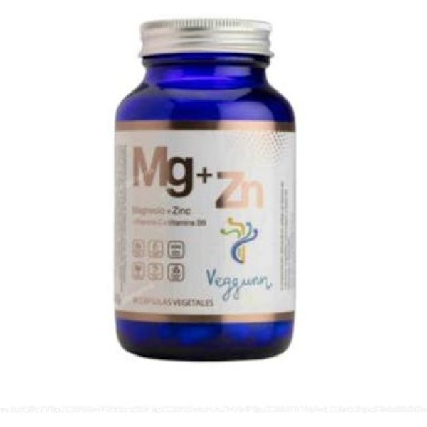 Veggunn Magnésio + Zinco + Vit C + B6 90 Vcaps