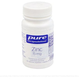 Pure Encap Zink 15 Mg 60 Vcaps