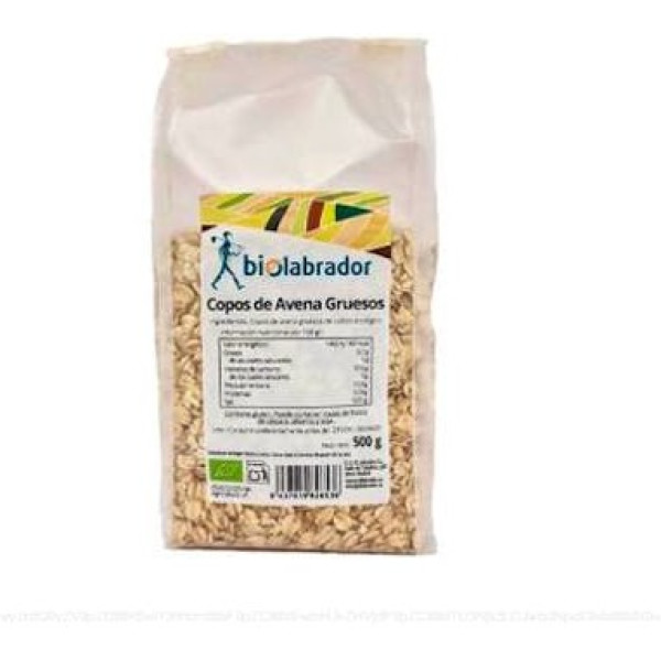 Biolabrador Copos De Avena Gruesos 500 Gr