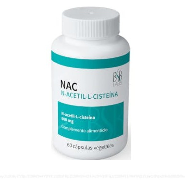 Bsb Labs Nac (n-Acetyl-L-Cystein) 600 mg 60 Kapseln