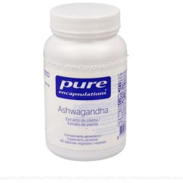 Pura Ashwagandha 60 cápsulas vegetais