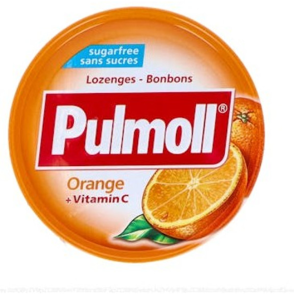 Pulmoll Cajita Naranja S/ Azucar 45 Gr