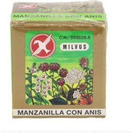 Milvus Manzanilla Anis Inf 10 Bolsas
