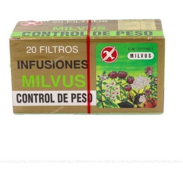 Milvus Emagrecimento Inf 20 Sacos