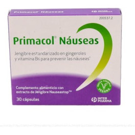 Inter Pharma Primacol Misselijkheid 30 capsules
