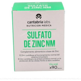 Cantabria Labs Sulfato De Zinc Nm 90 Caps