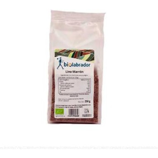 Biolabrador aus braunem Leinen, 250 g
