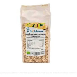 Biolabrador dicke Haferflocken, glutenfrei, 500 g