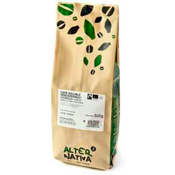 Alternativa 3 Cafe Descafeinado Liofilizado 500 Gr Bio