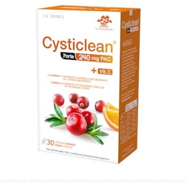 Vita Green Cysticlean Forte 240 Mg 30 Cápsulas