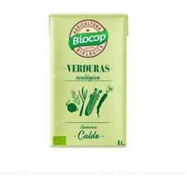 Biocop Caldo De Verduras Tetrabrick 1 Lt Bio