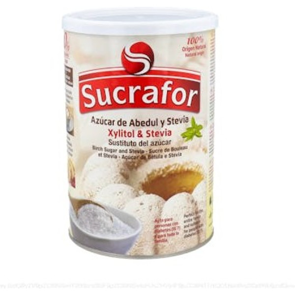 Sucrafor Berkensuiker en Stevia 800 Gr
