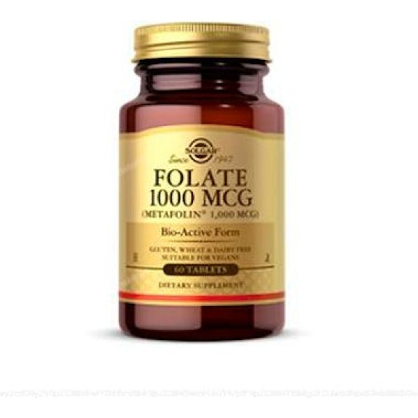 Solgar Folate 1000mcg. 60 Comp
