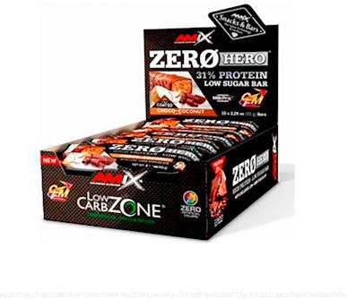Amix Zero Hero Eiwitreep 15X65 Gr Kokos-Chocolade-image