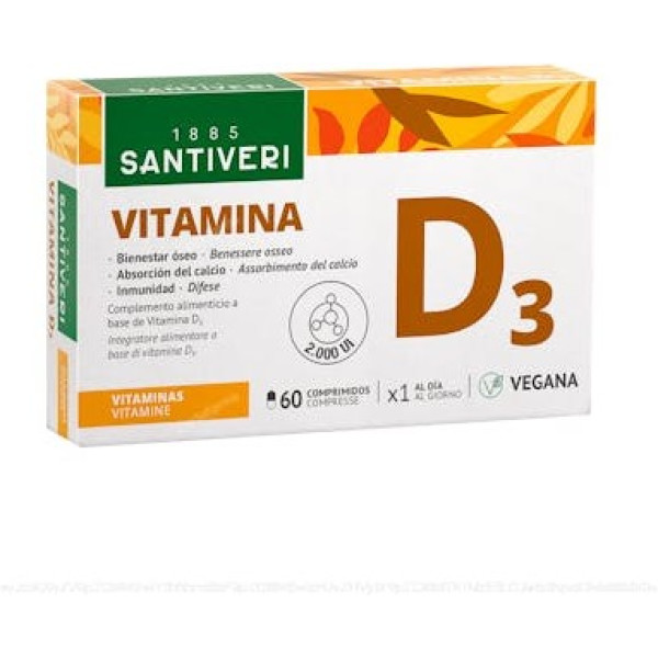 Santiveri Vitamina D3 60 Comp