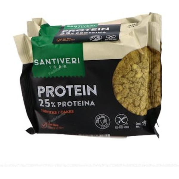 Santiveri Tortitas Proteina 19 Gr X 3 U