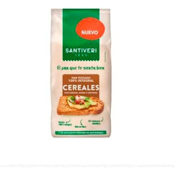 Santiveri Pain grillé 100% grains entiers 200 G