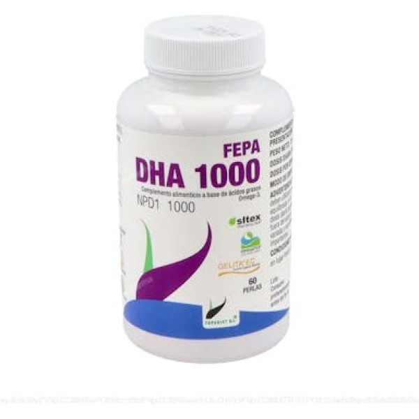 Fepadiet Dha 1000 Mg 60 Perles