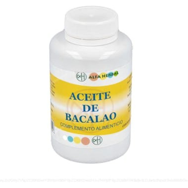 Alfa Herbal Aceite De Bacalao 200 Perlas