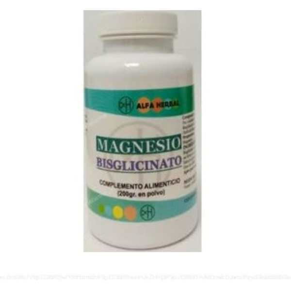 Alfa Herbal Magnesio Bisglicinato Polvo 200 Gr