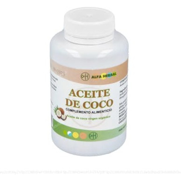 Alfa Herbal Aceite De Coco 120 Caps