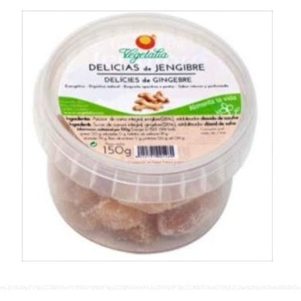 Vegetalia Bio Delicias De Jengibre Caramelos De Goma 150 Gr
