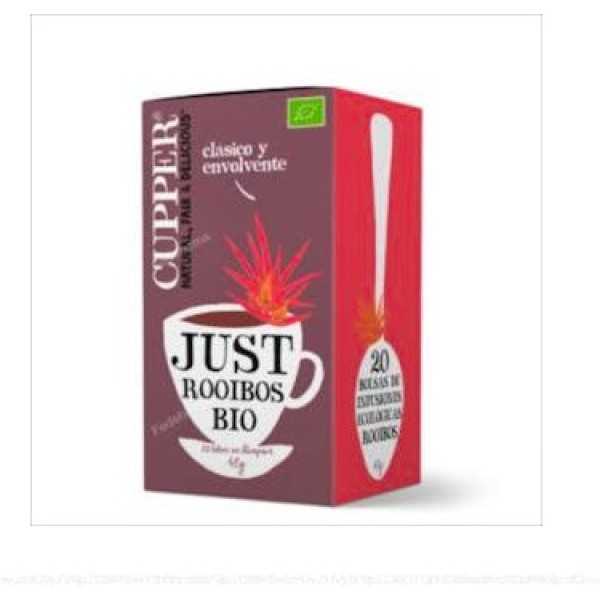 Koper Infusie Just Rooibos Bio 20 Zakjes