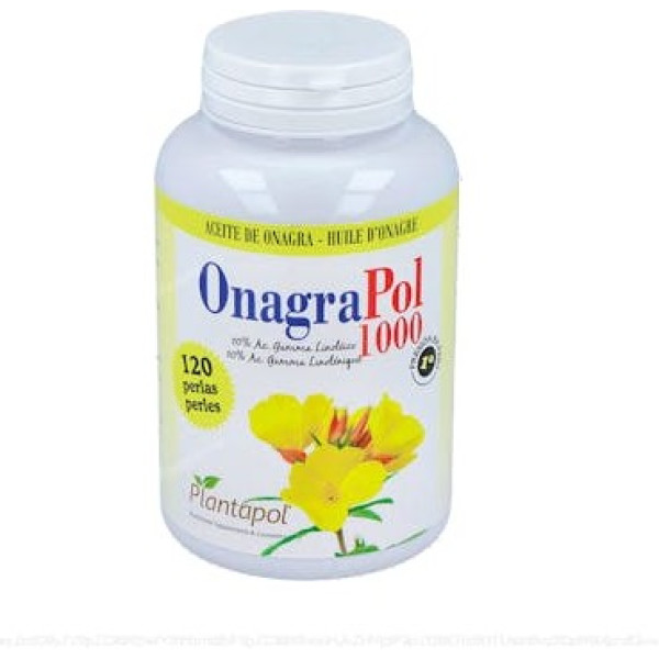 Pol Pflanze Onagrapol 1000 Nachtkerzenöl 120 Perlen 1.460 mg