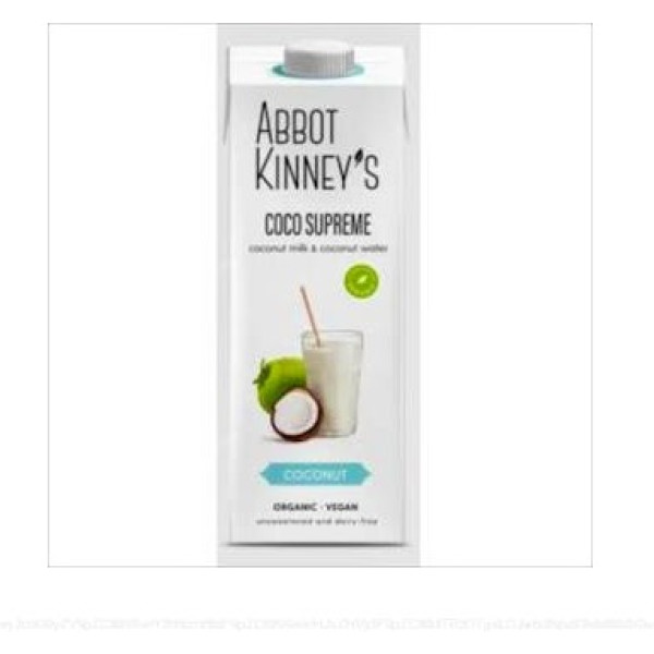 Abbot Kinneys Boisson Suprême de Noix de Coco Bio 1 L