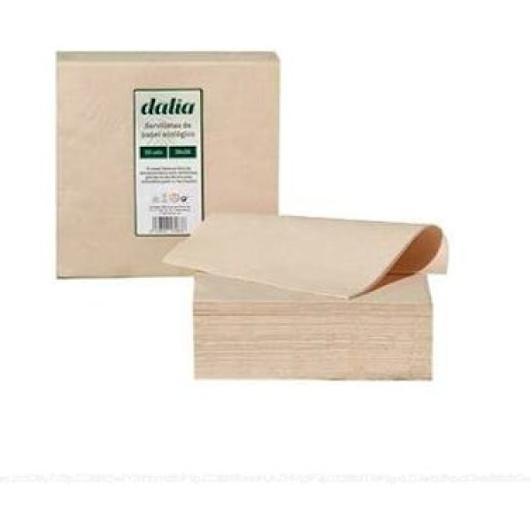 Dalia Pack 50 Serviettes Bio Ecrues