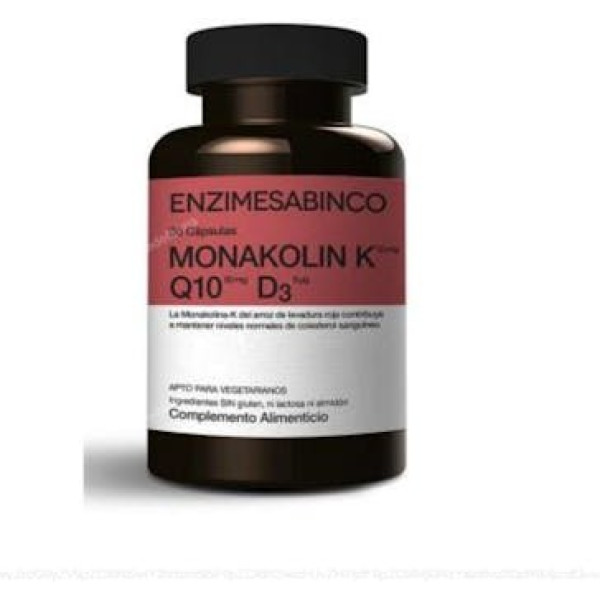 Enzimesab Monakolin K+q10+d3 30 Gélules