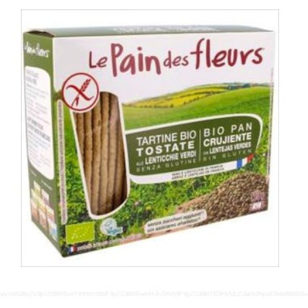 Pão De Flores Le Pain Des Fleurs Com Lentilhas Verdes Sem Glúten Bio