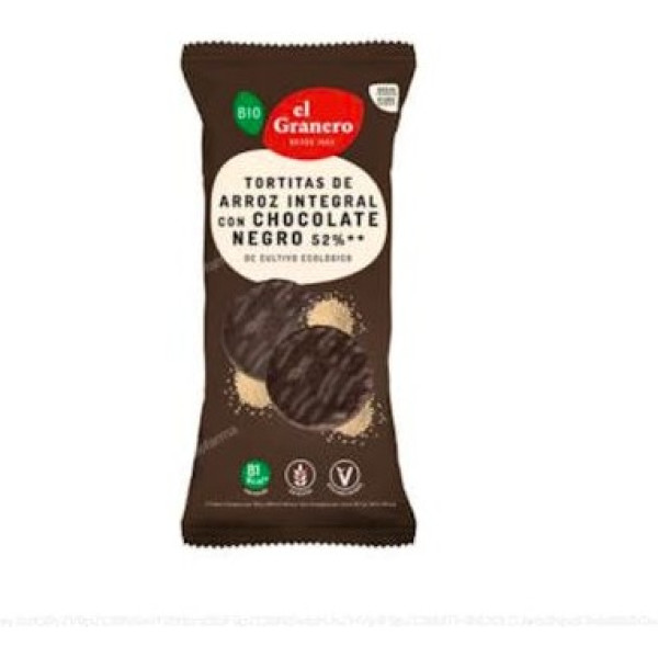 Frittelle di Riso Integrale El Granero con Cioccolato Fondente Bio