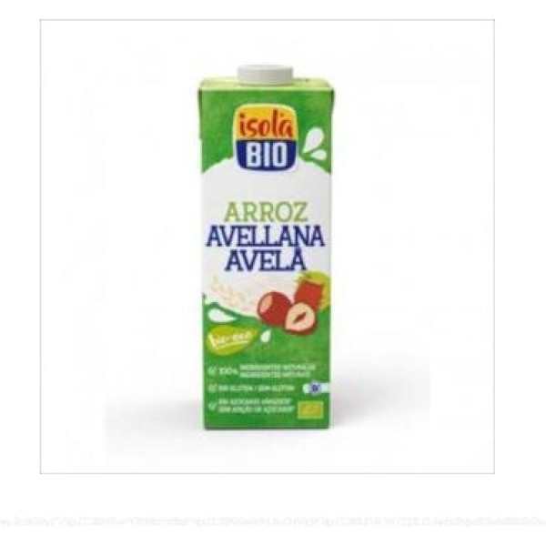 Isolabio Biologische Rijst En Hazelnoot Drink 1 Liter